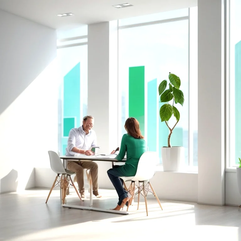 Beratungssituation bei FinWohl